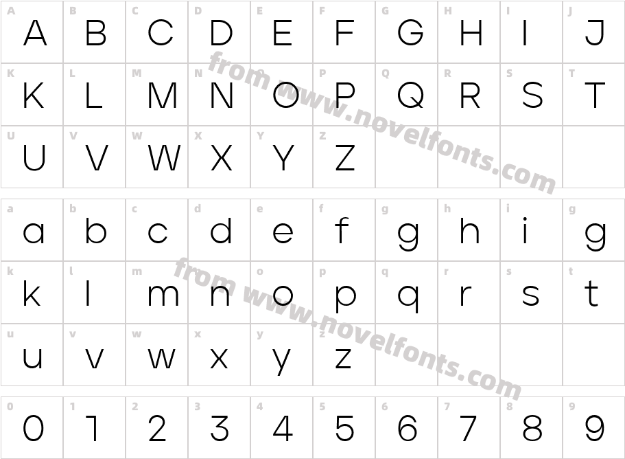Jeko LightCharacter Map