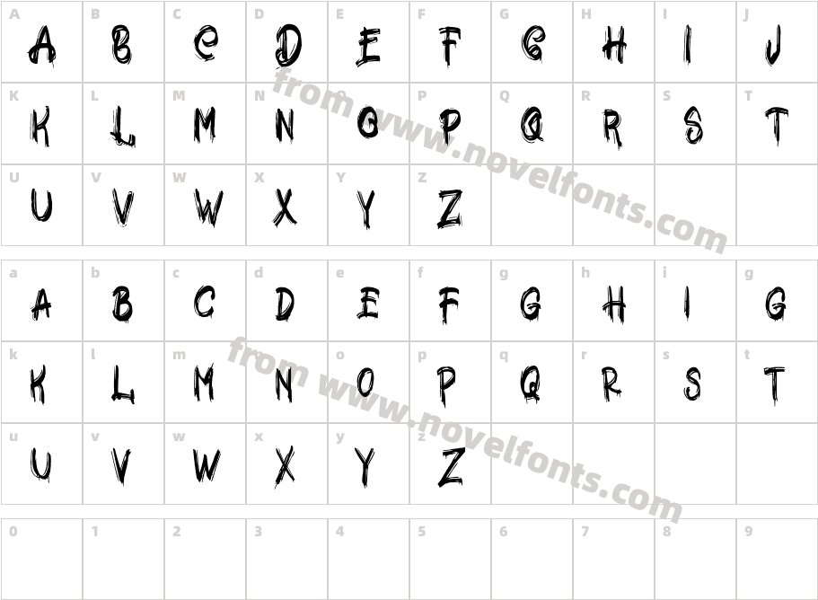 JockerFREECharacter Map