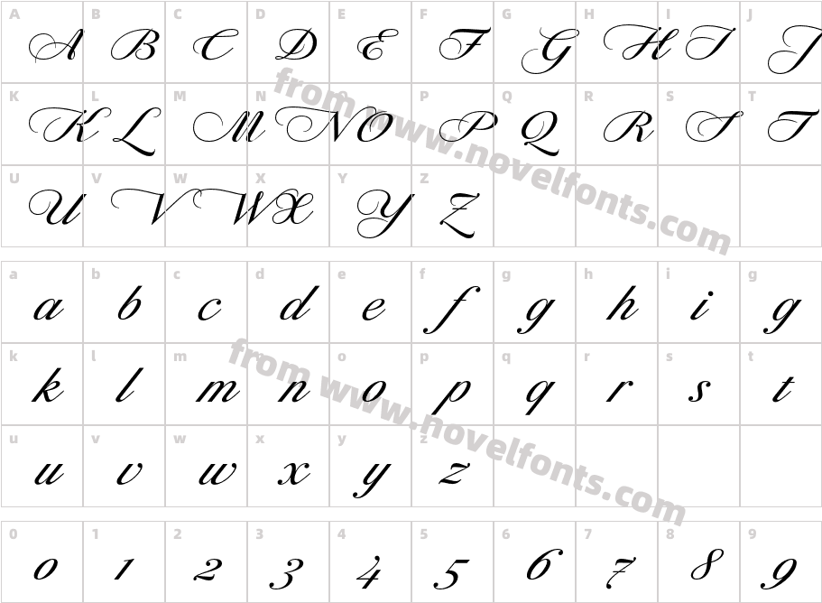 Jornada Script BookCharacter Map