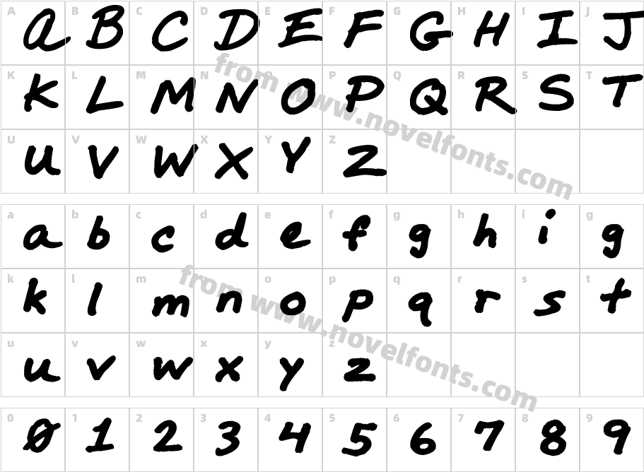 Marker CompCharacter Map