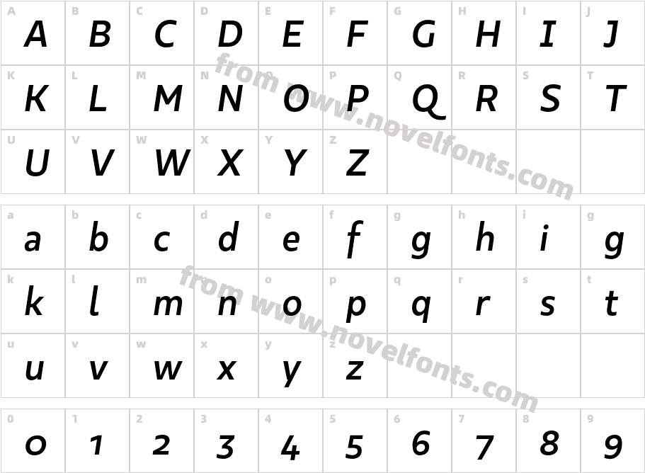 Kappa Text Bold ItalicCharacter Map