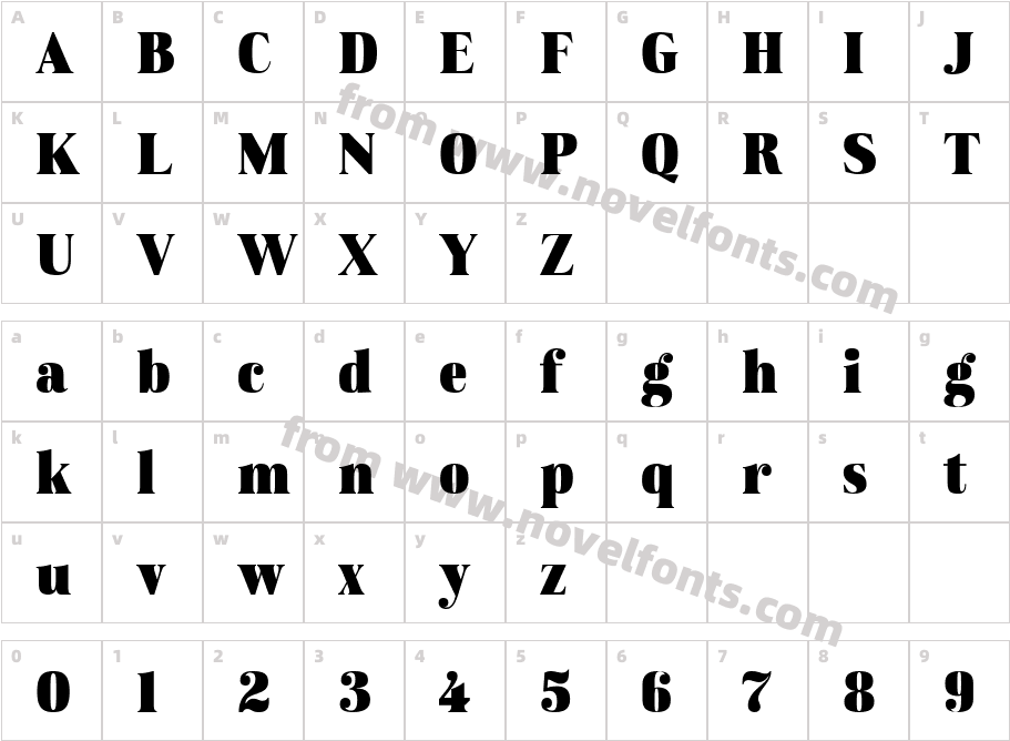 Karsten BlackCharacter Map