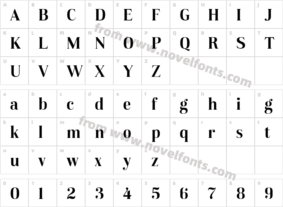 Karsten SemiboldCharacter Map