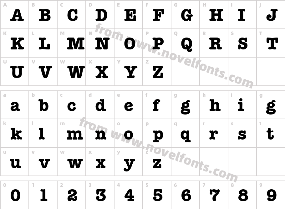 Keyboard AlternateSSK BoldCharacter Map