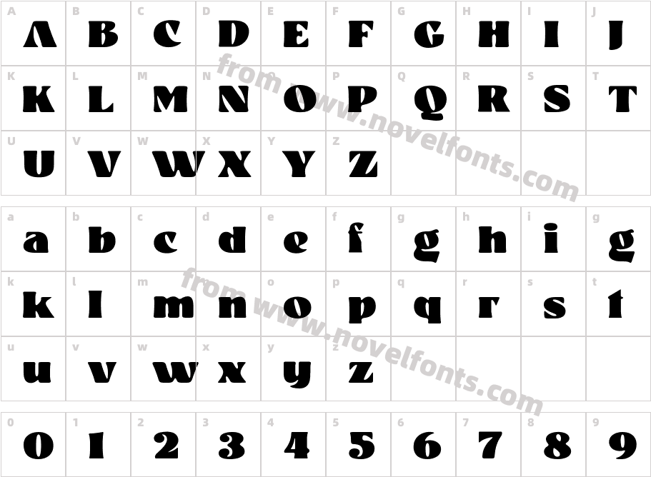 Khuja Smooth VariableCharacter Map