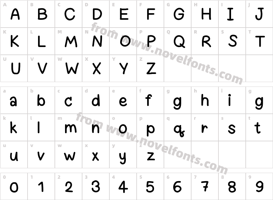 Khun Thung AomTHCharacter Map