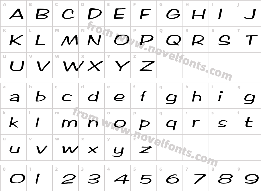 Marlo-ExtendedCharacter Map