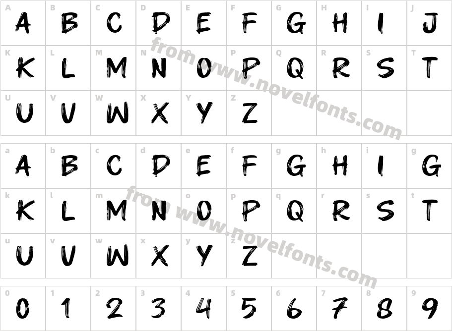 Kisah Horor SobatCharacter Map