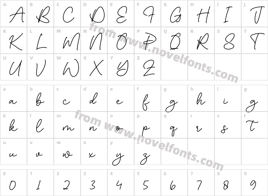 AngeliqueCharacter Map