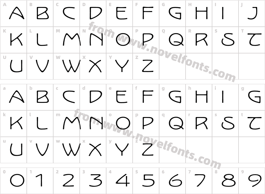 KoloLP WideCharacter Map
