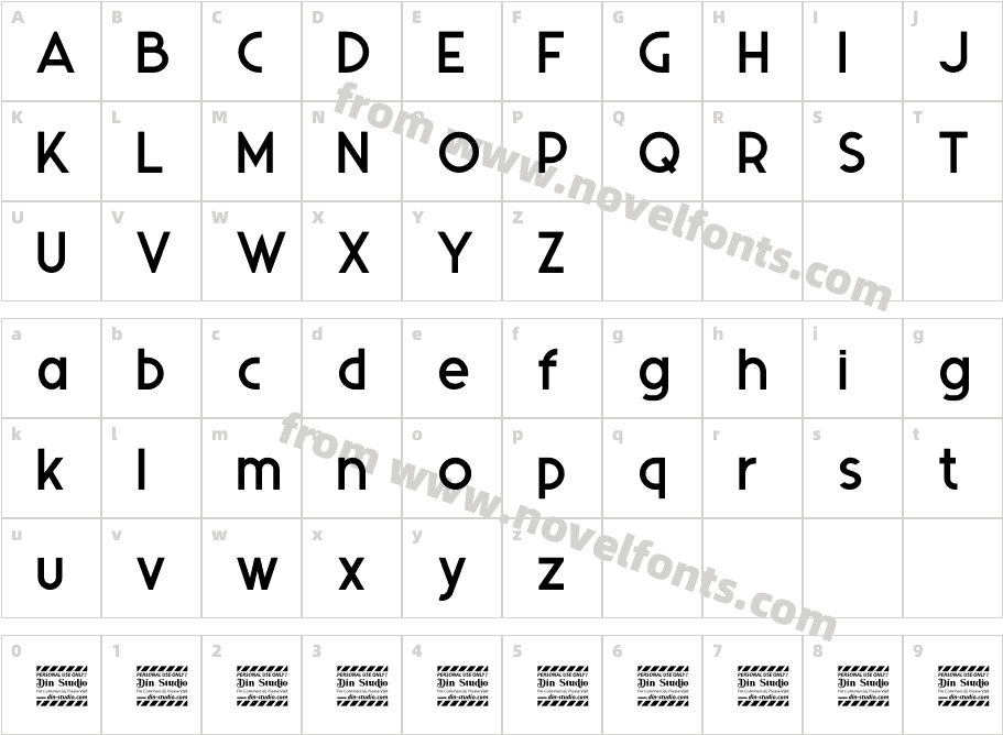 Marteks Personal UseCharacter Map