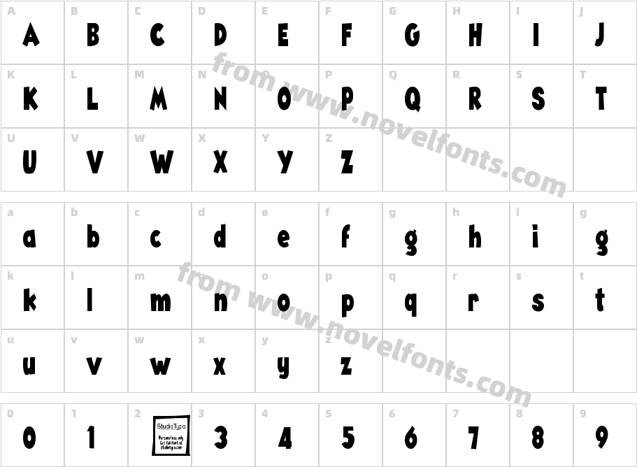 Angella NarrowCharacter Map