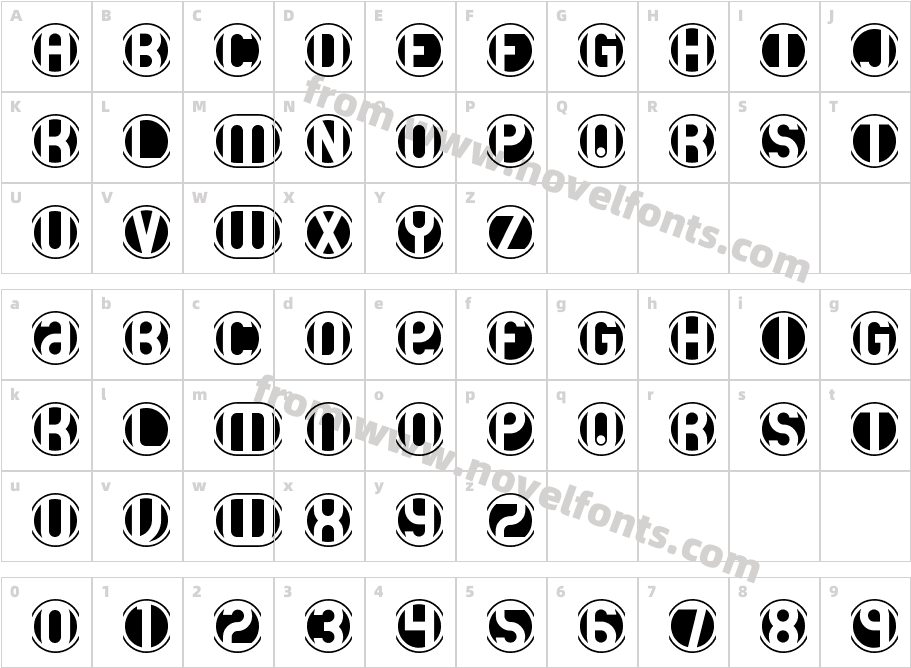 18 Holes BRKCharacter Map