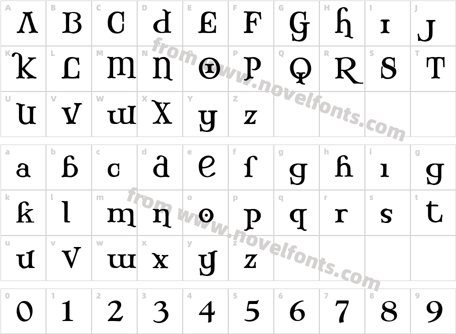 Mary Jane AlternateCharacter Map