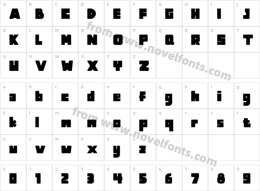 Mas Bro DemoCharacter Map