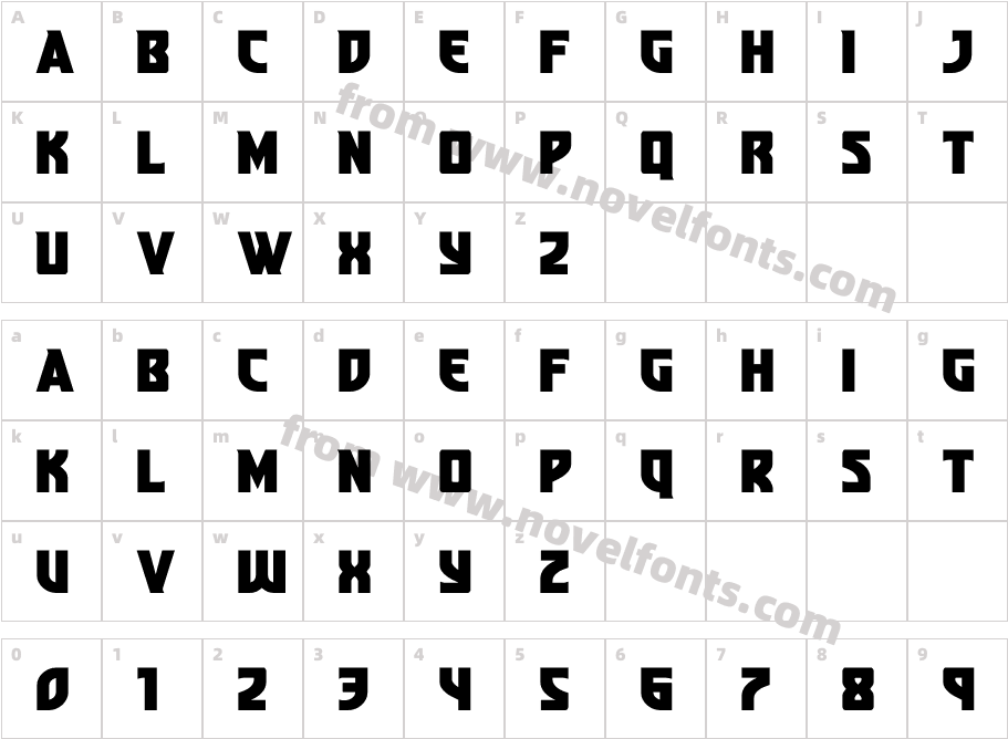 Kung Fu Master ExpandedCharacter Map