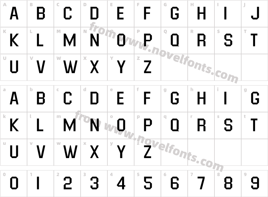 MasheenCharacter Map