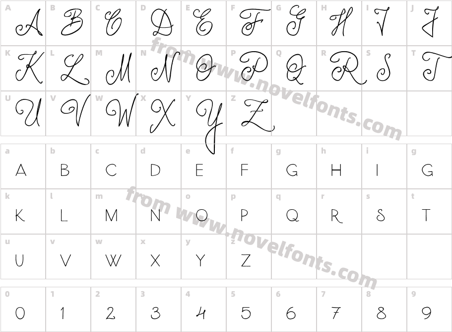 Kwintus HalvedCharacter Map