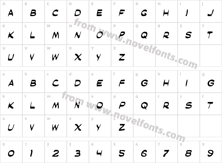 Masked Marvel LightCharacter Map