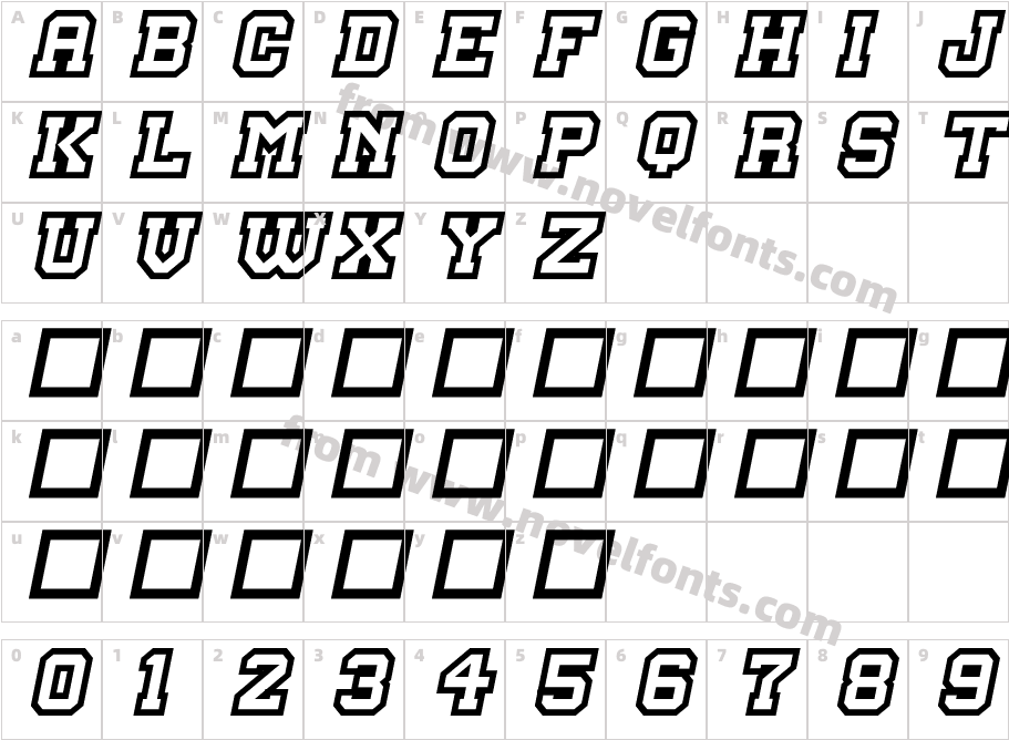 Master DroidCharacter Map