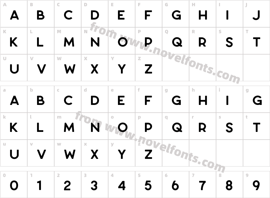 Larosa BlackCharacter Map