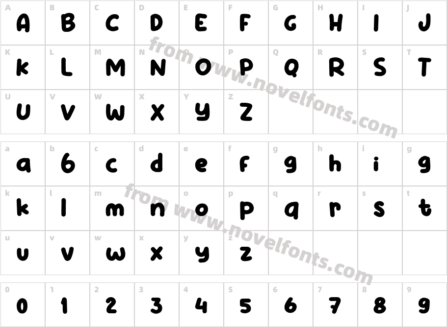 Mat SalehCharacter Map