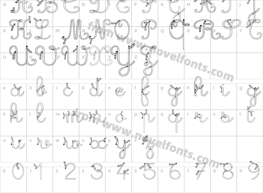 Maternellecolor creuseCharacter Map