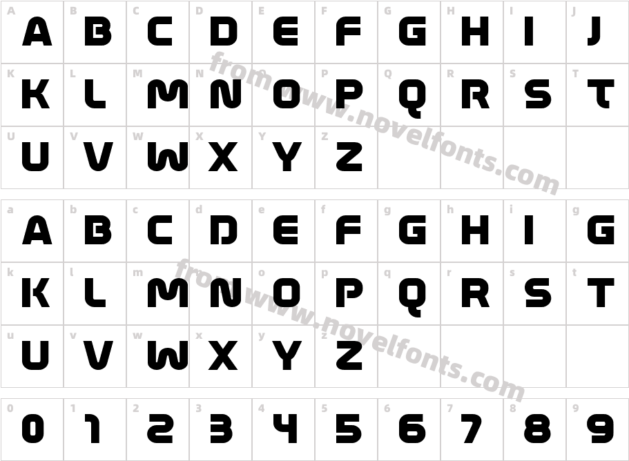 Mathmos OriginalCharacter Map