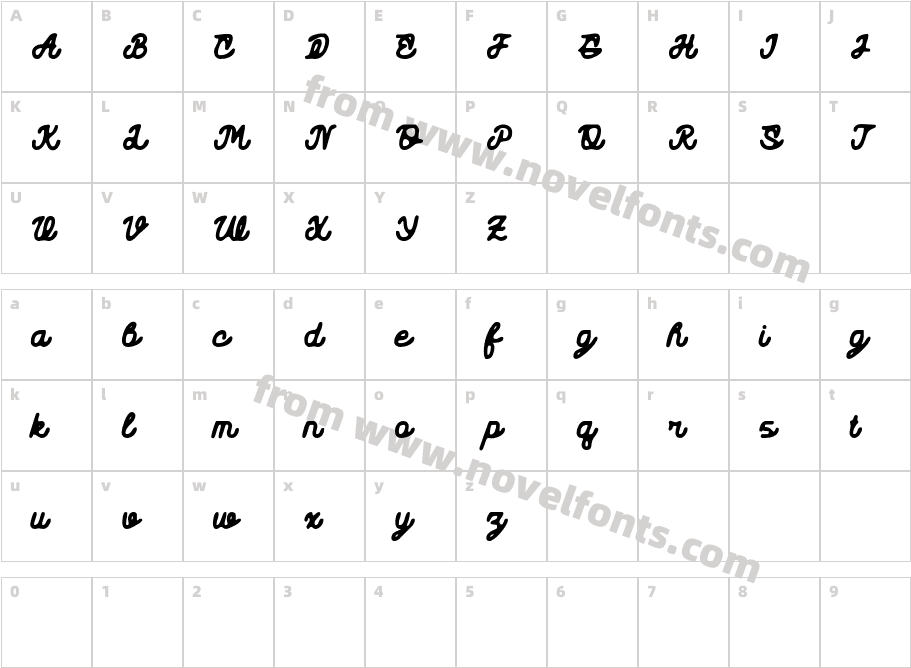 Leather NecksDEMO AgedCharacter Map