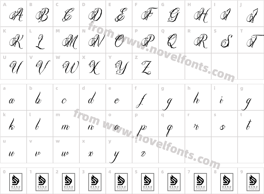 Lentamy EbigailCharacter Map