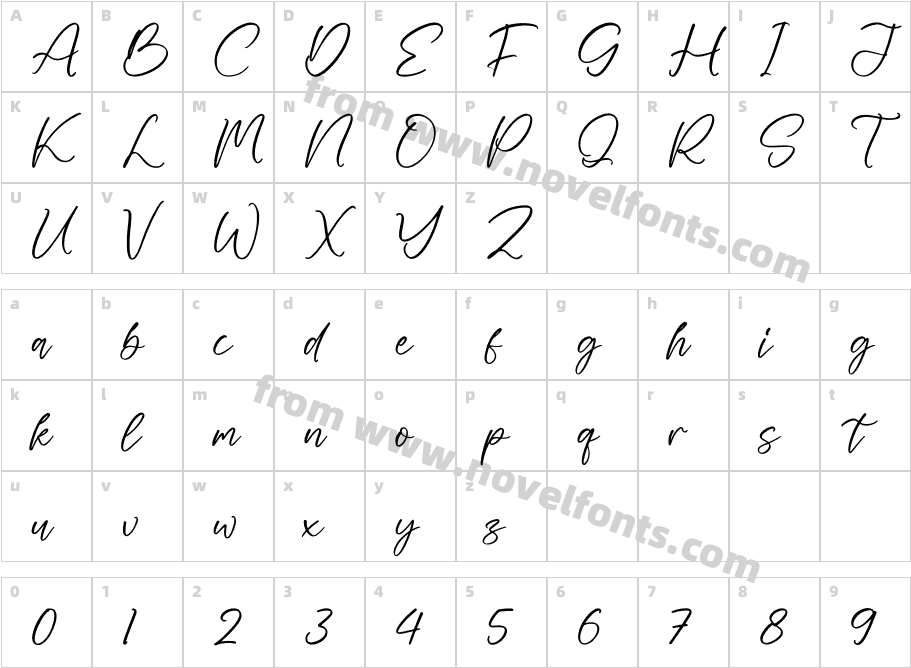 MattenllyCharacter Map