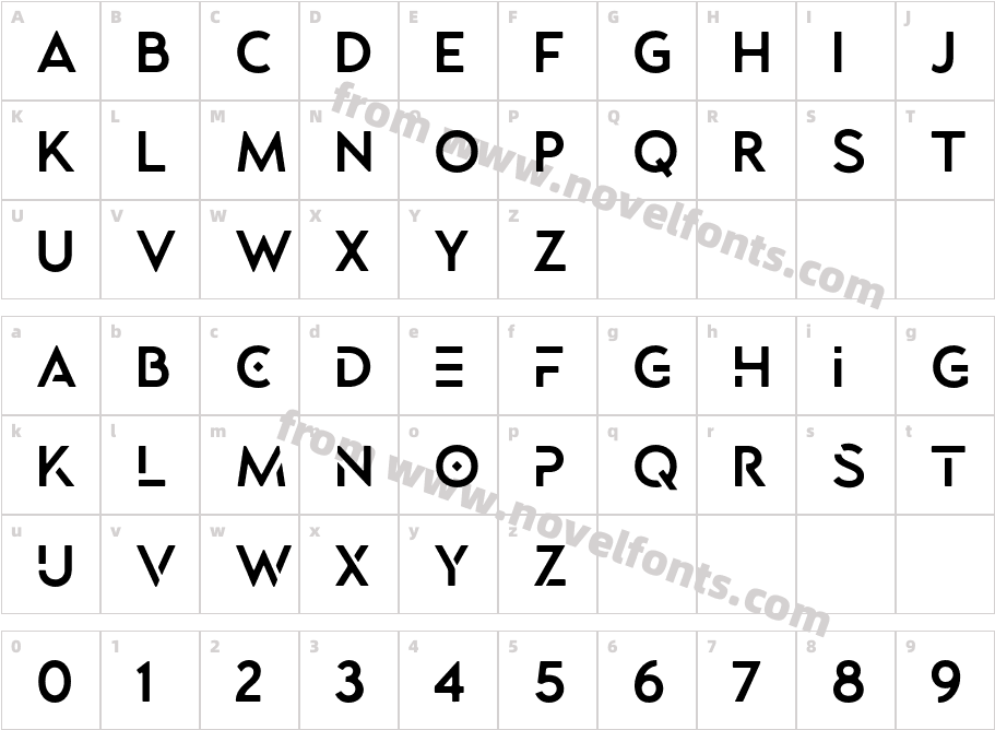 LequireDEMOCharacter Map