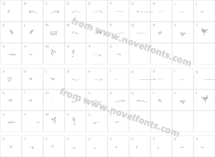 Letta Rillok Symbols SymbolsCharacter Map