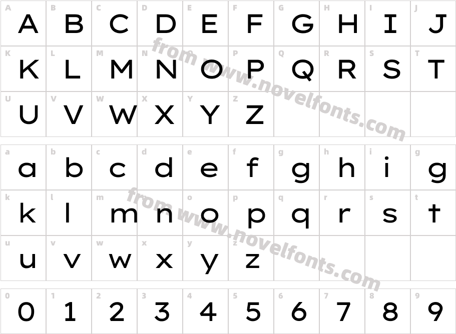 Lexend Peta RegularCharacter Map