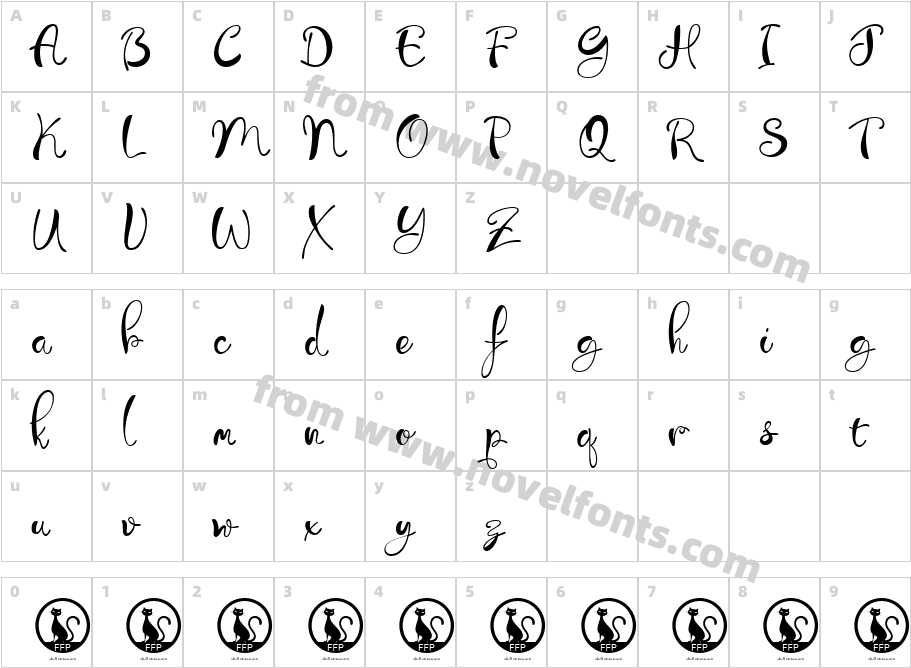 Libertinas co.ffpCharacter Map