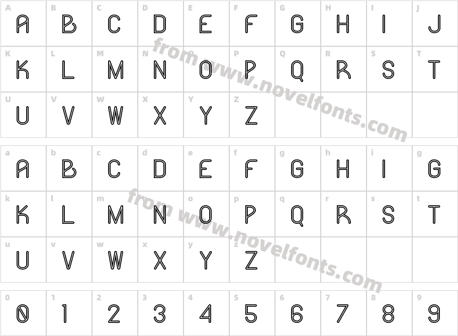 Likeguard LineCharacter Map
