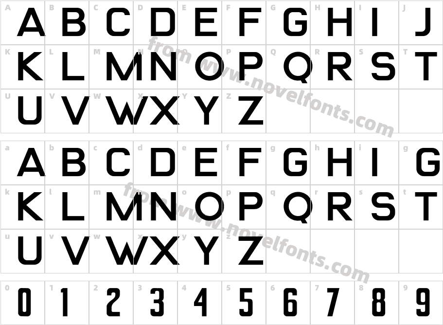 LioneCharacter Map