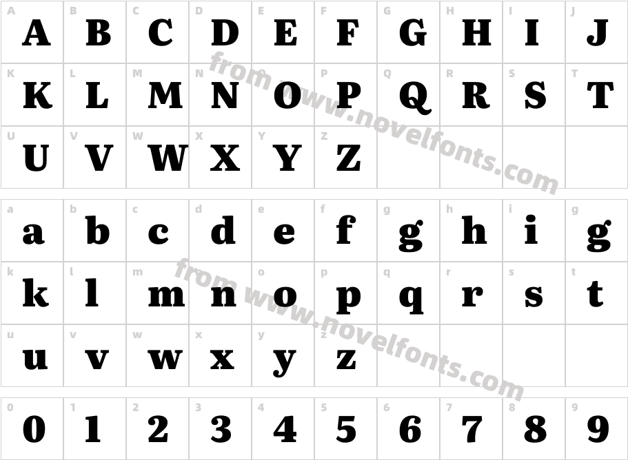 Literata 36pt Black(1)Character Map
