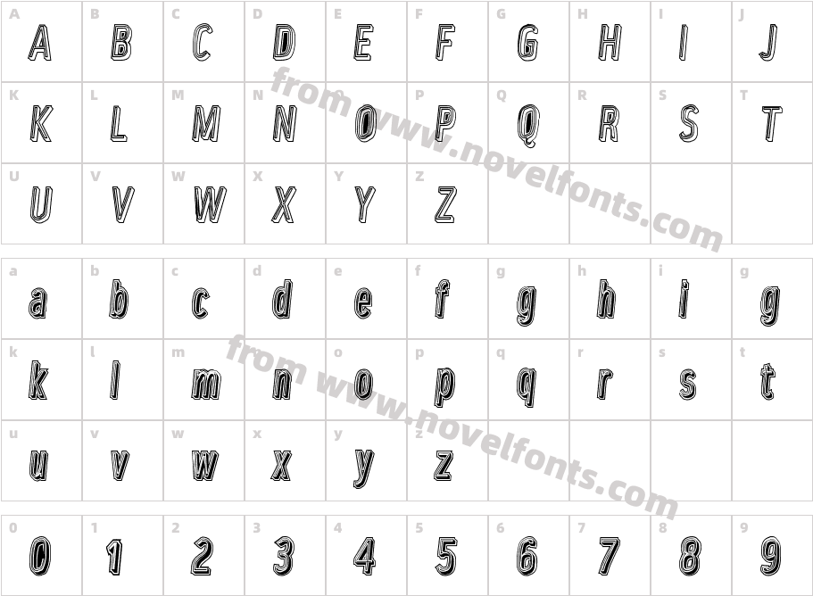 Lower MetalCharacter Map