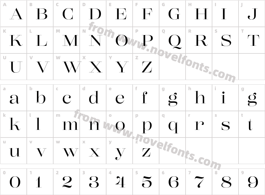 Lust Pro Didone No3Character Map