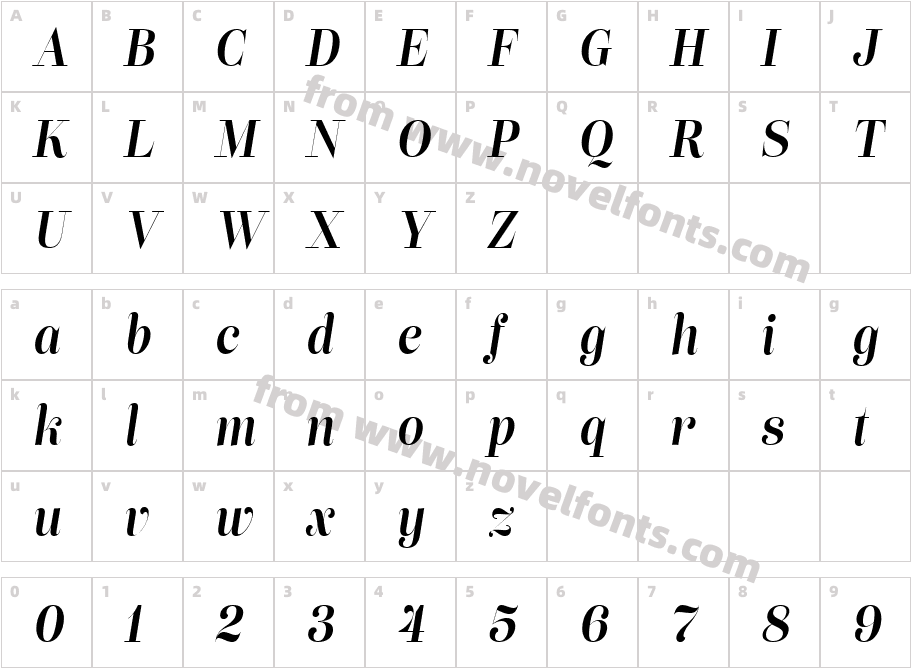 Lust Pro Didone Slim No4 ItCharacter Map