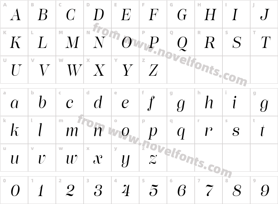 Lust Pro Slim No3 ItCharacter Map