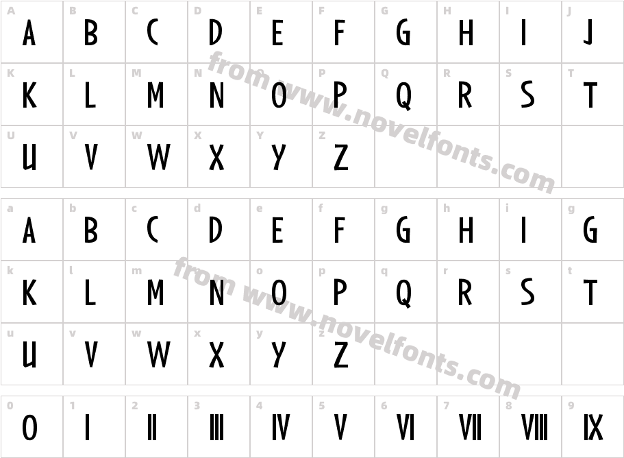 MeerkenCharacter Map