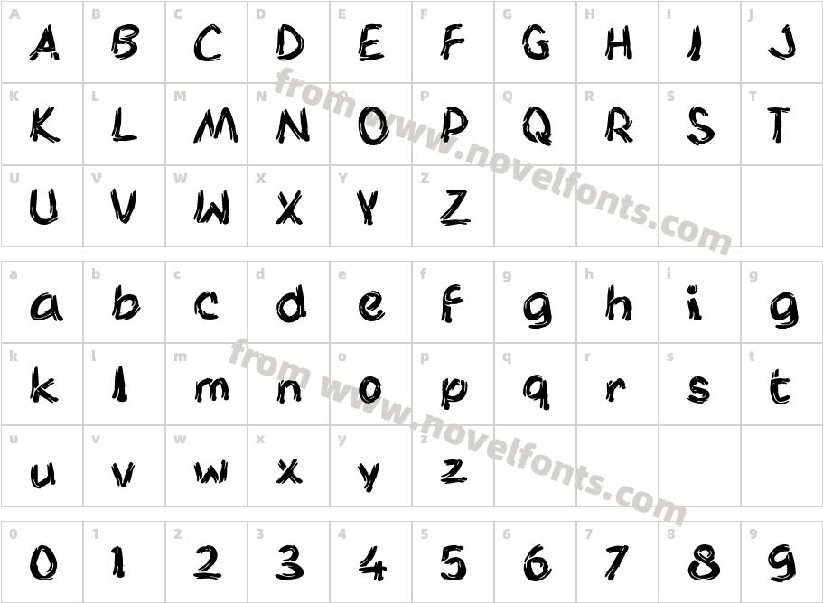 M MaburCharacter Map
