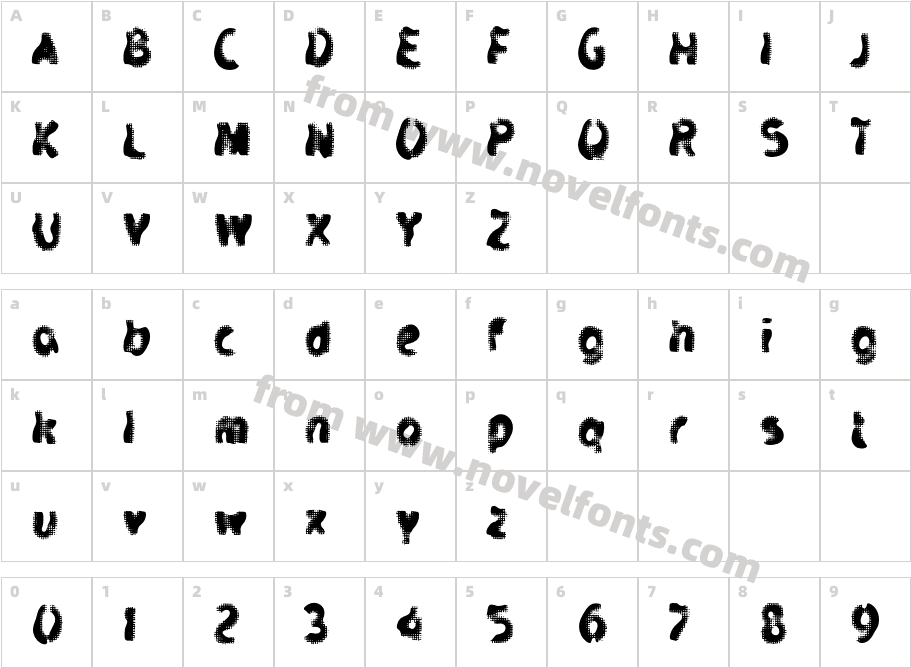 M MikirCharacter Map