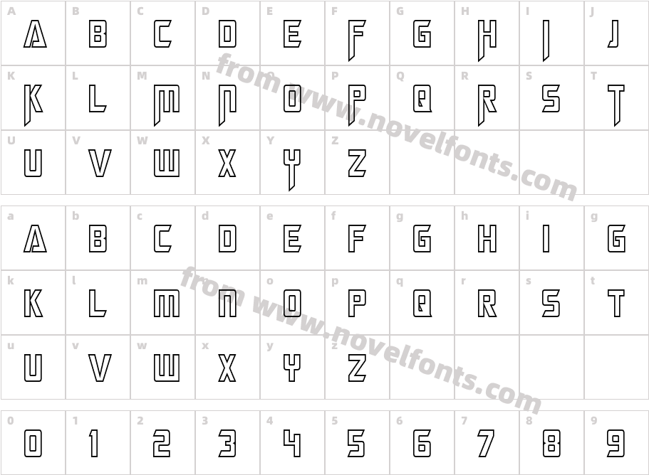 Megatron Hollow CondensedCharacter Map