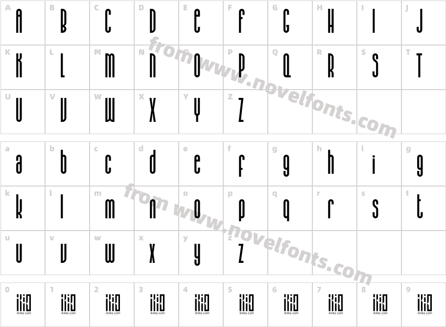 MILLENIAPOLIS ikiiko.comCharacter Map