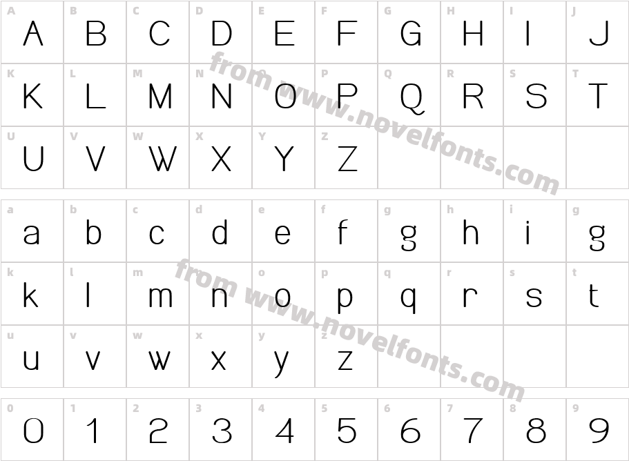 MeichicCharacter Map