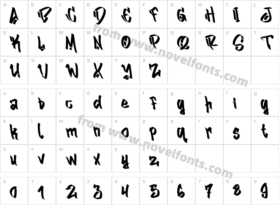 MURALIZM RegularCharacter Map