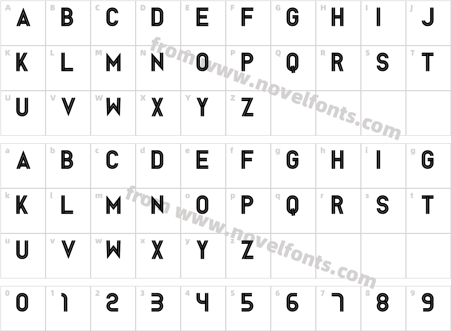 MabrocCharacter Map